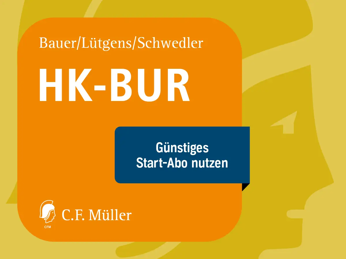 HK BUR Heidelberger Kommentar
